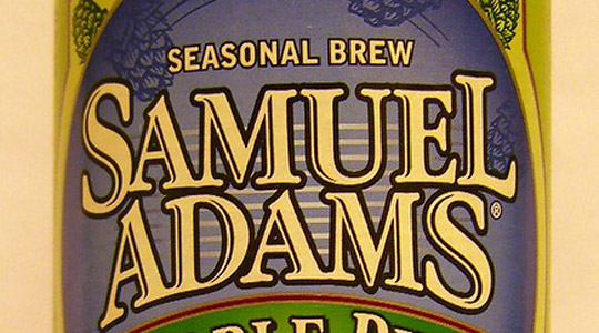 sam adams beer label